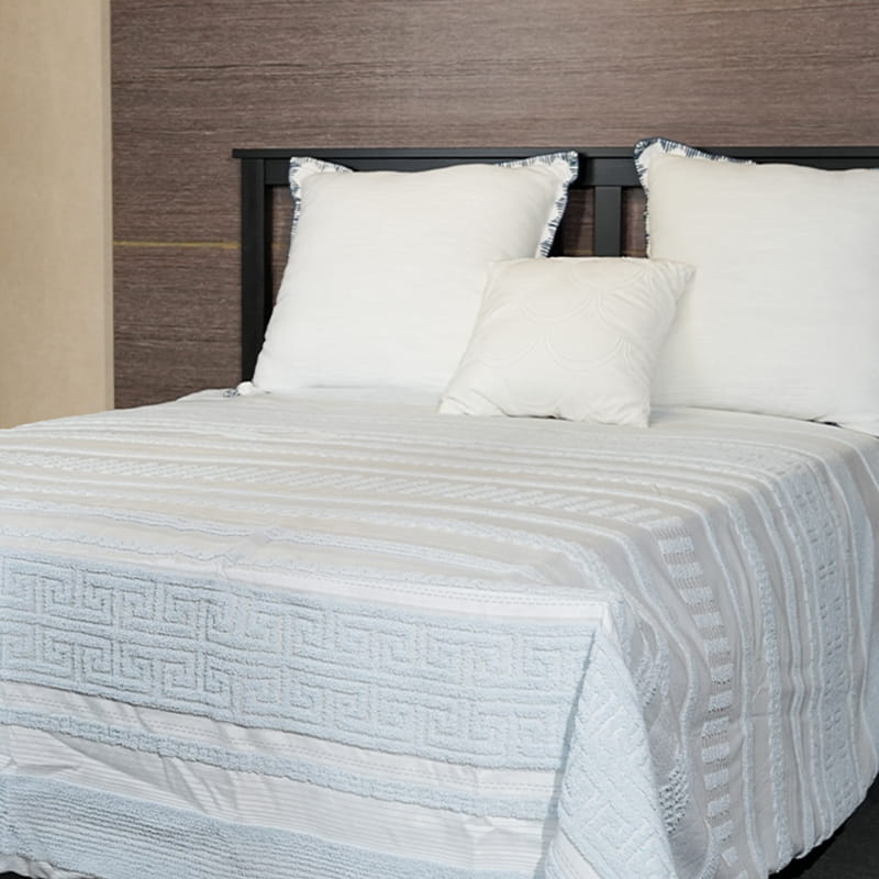 তুলো সুতা রঙ্গিন Jacquard Duvet সেট