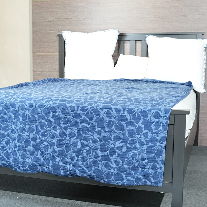 তুলো সুতা রঙ্গিন Jacquard Duvet সেট